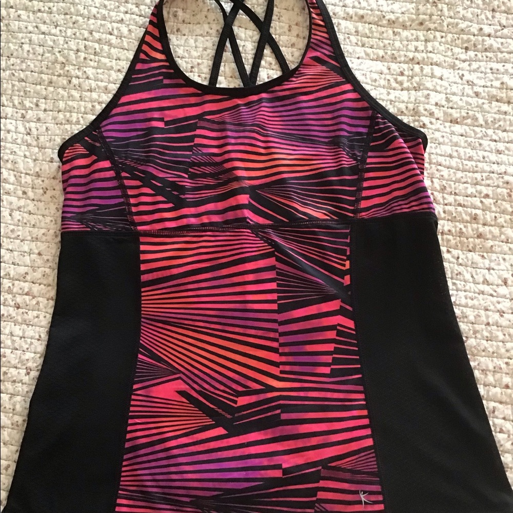 Danskin racer back tanks